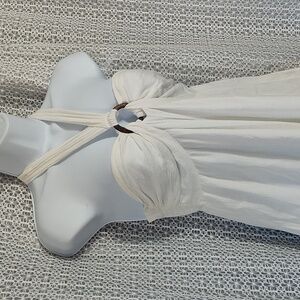 Chic White Halter Jumpsuit